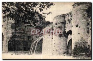 Old Postcard Dinan Le Chateau