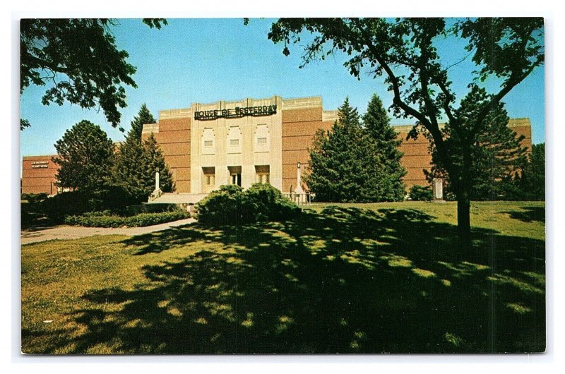 House Of Yesterday J. M. McDonald Planetarium Hastings Nebraska Postcard