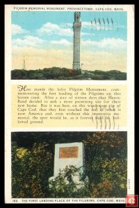 Mouments for Pilgrims, Cape Cod, Mass