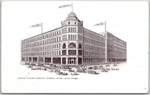 Jordan Marsh Company Boston Massachusetts MA Main Store Building Postcard