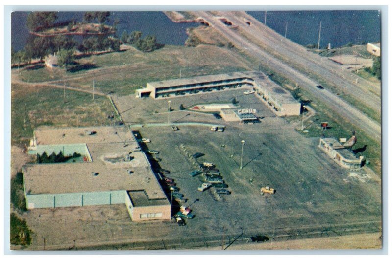 c1950's Aerial View The World Largest Pheasant Huron South Dakota SD Postcard