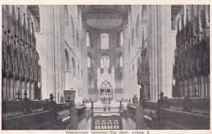 England Peterborough The Cathedral The Choir Looking East