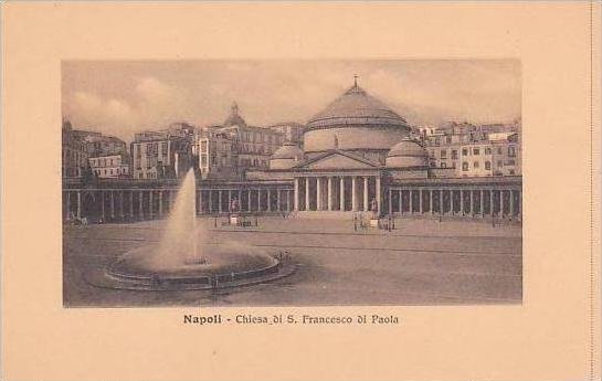 Italy Napoli Chiesa di S Francesco di Paolo