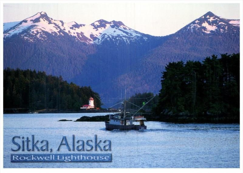 Alaska  Sitka Rockwell   Lighthouse