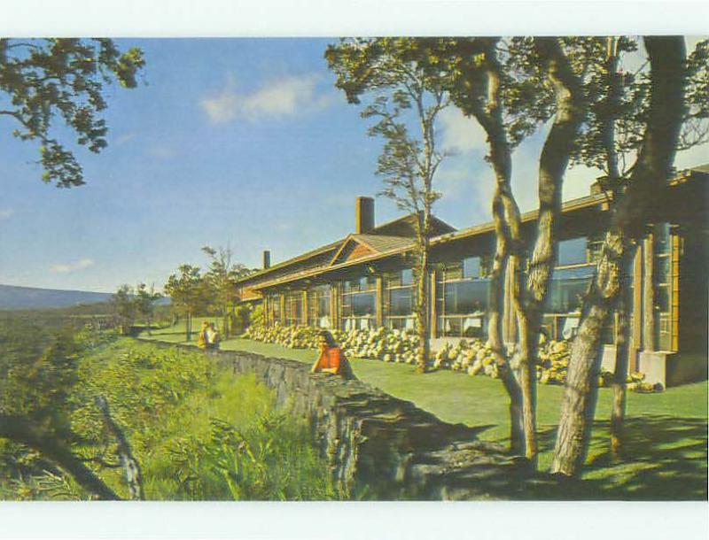 Unused Pre-1980 VOLCANO HOUSE HOTEL Volcanoes National Park Hawaii HI hr4944