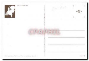 Modern Postcard Delft Holland