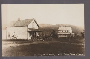 West Stony Lake NEW YORK RPPC c1910 GENERAL STORE nr Albany Mayfield GHOST TOWN