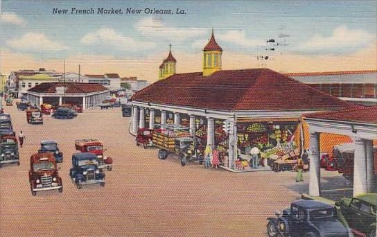 Louisiana New Orleans New French Market 1943