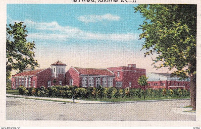 VALPARAISO, Indiana, PU-1947; High School