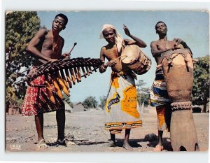 Postcard Tam-tam performance, Africa In Pictures