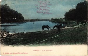 CPA AK Landes Rives de I'Adour FRANCE (1280963)