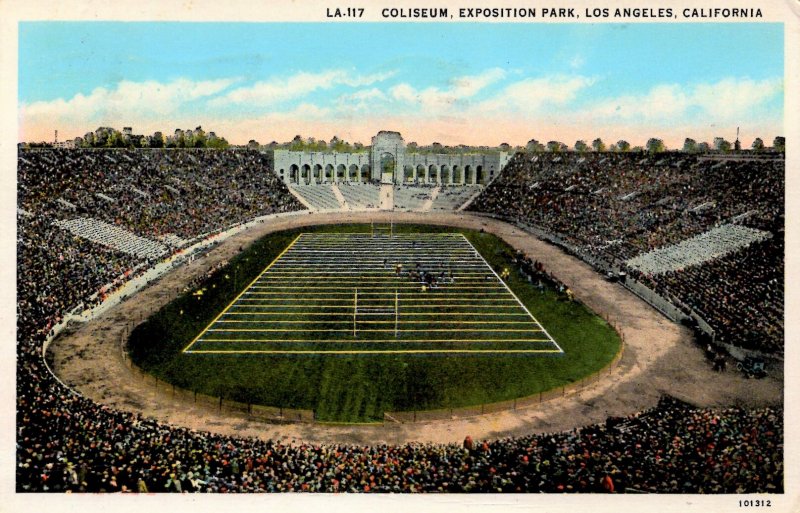 Los Angeles, California - The Los Angeles Coliseum in Exposition Park - in 1931