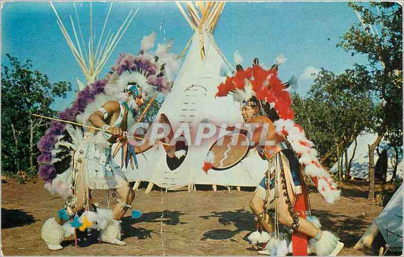 Postcard Modern Indian City USA Anadarko Near Okla