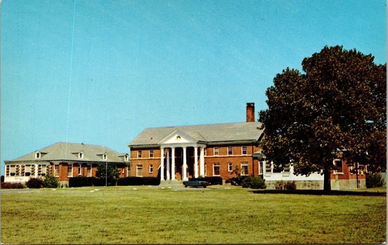 Edward W McCready Memorial Hospital Crisfield Maryland MD Postcard VTG UNP 