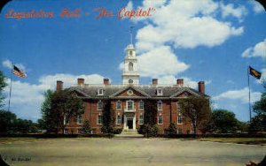 Legislative Hall - Dover, Delaware DE