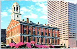 Postcard - Faneuil Hall Cradle Of American Liberty - Boston, Massachusetts