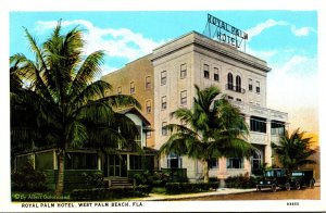 Florida West Palm Beach Royal Palm Hotel Curteich