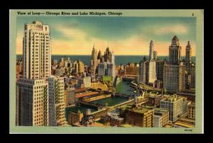 CHICAGO RIVER LAKE MICHIGAN CHICAGO ILLINOIS
