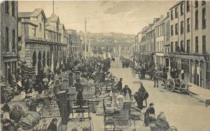 uk40342 paddys market cork  ireland  real photo