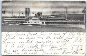 Postcard - S. S. Albany - Hudson River Day Line