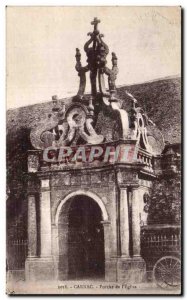 Old Postcard Carnac Porch Church I