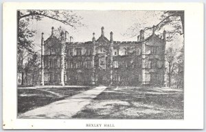 Bexley Hall Kenyon College Gambier Ohio Postcard Early 1900s Architecture