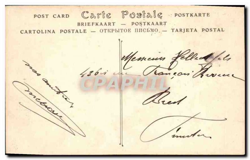 Old Postcard Angouleme Hotel de Ville