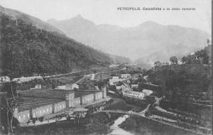 Petropolis Rio de Janeiro Brazil of area antique pc Z12141