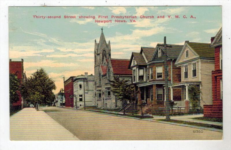 Virginia  Newport News  32nd Street First Presbyterian Church, Y.M.C.A.    1910