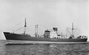 M S Maine Printed Photo Freighter Ship 