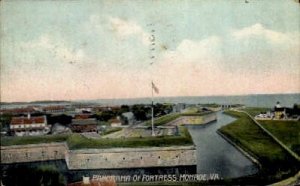 Panorama - Fortress Monroe, Virginia