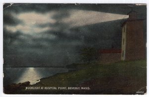 Beverly, Mass, Moonlight At Hospital Point