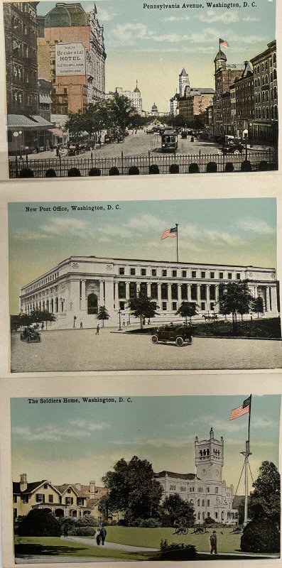 Vintage Souvenir Folder of Washington, District of Columbia  20 images