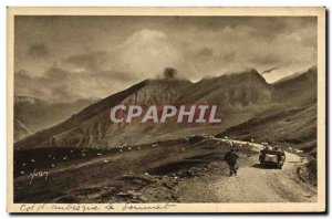 Old Postcard Col d'Aubisque summit