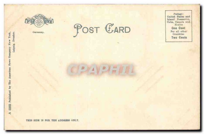 Old Postcard Langdon residence Portsmouth N H