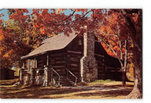 Branson Missouri MO Vintage Postcard Old Matt's Cabin in Shepherd of the Hills