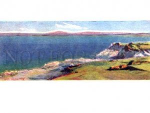 152908 ARMENIA AKHTALA Sevan by GYURDZHYAN Old postcard