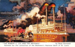 Robert E Lee River Steamship Painting Ferry Boat Ship 