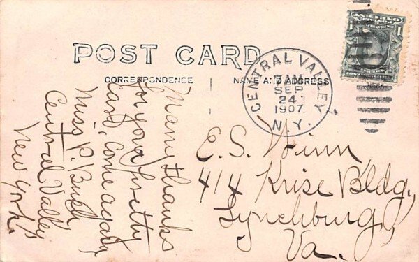 Falkirk Central Valley, New York Postcard