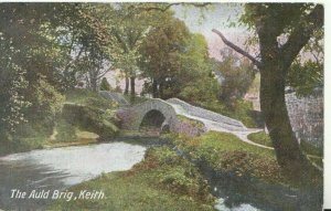 Scotland Postcard - The Auld Brig - Keith - Moray - Ref TZ9201