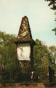 Vintage Postcard First Revolutionary War Monument Lexington Massachusetts MA