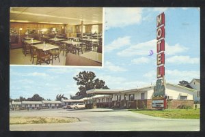 LEBANON MISSOURI ROUTE 66 CLOVER LEAF MOTEL VINTAGE ADVERTISING POSTCARD