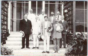 1977 Culebra Panama Canal Zone Postcard William Taft Goethals Engineers 1909