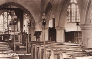 Skanfrith Church Monmouthshire Wales Antique Real Photo Postcard