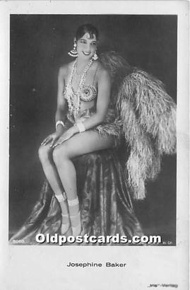 Verlein: E. Weil & Co. # 5068 Josephine Baker Black Entertainer Unused 