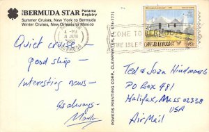 SS Bermuda Star Bermuda Star Line Ship Postcard