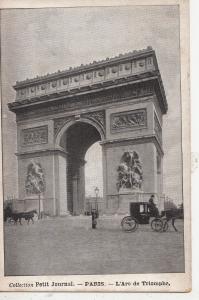 BF11623 l arc de triomphe paris france  front/back image