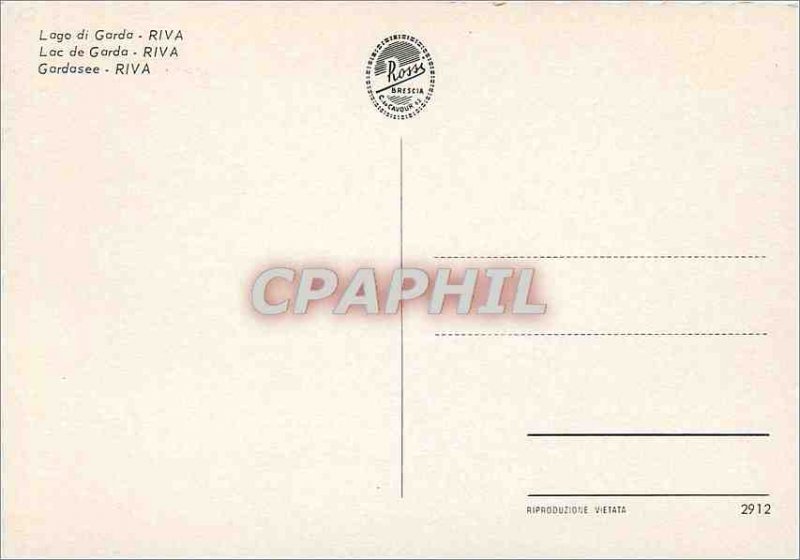 Modern Postcard Lake Garda Riva