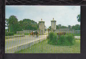 Old City Gate,St Augustine,FL Postcard BIN 