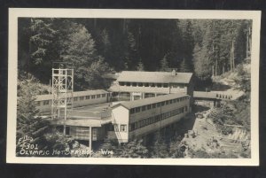 RPPC OLYMPIC HOT SPRINGS WASHINGTON ELLIS 4301 VINTAGE REAL PHOTO POSTCARD